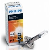 Автолампа Philips H1 12V- 55W Premium (P14,5s) (карт.кор)  12258 PR